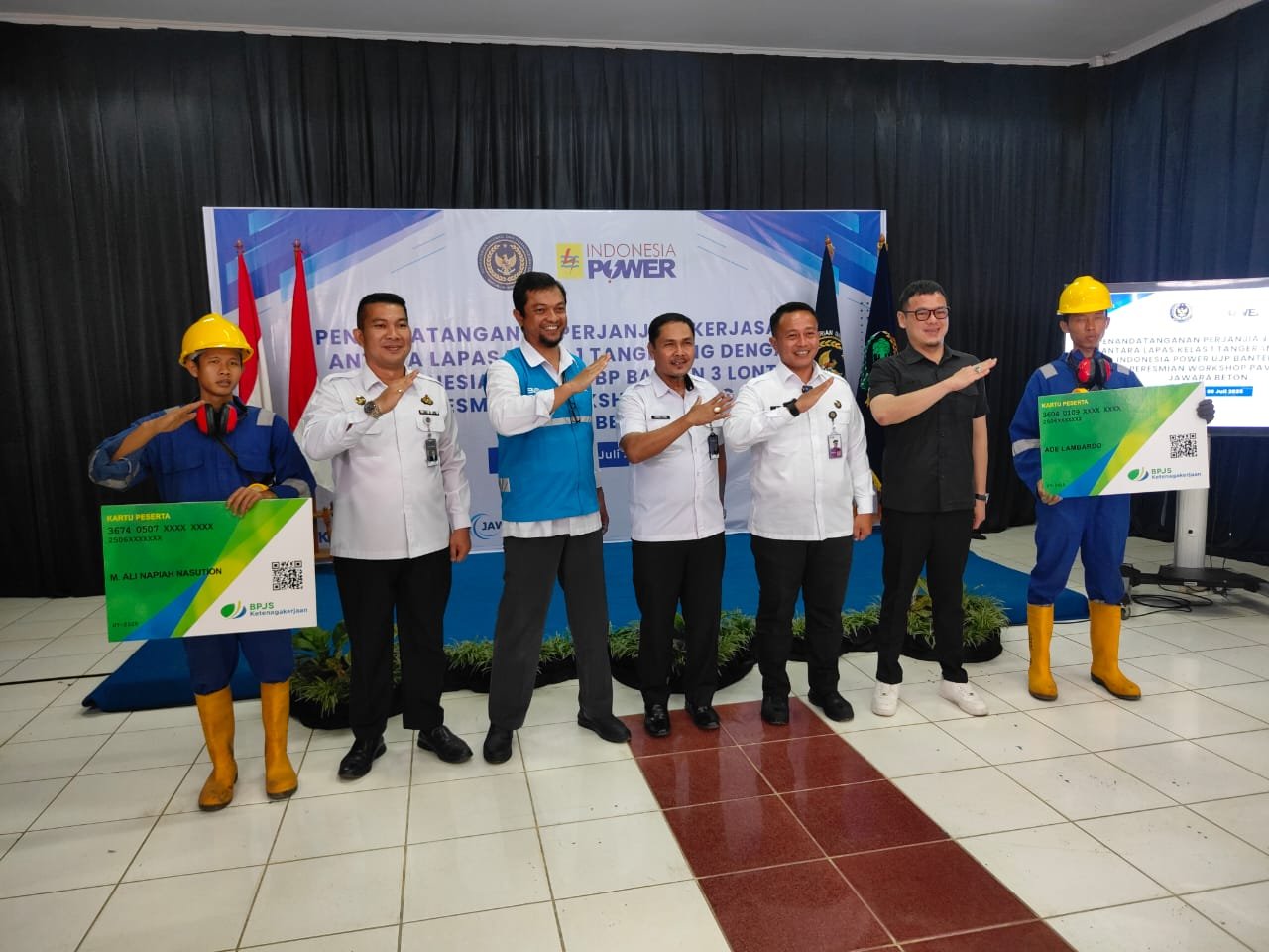 Kolaborasi PLN Indonesia Power UBP Lontar 3 Dan Lapas Kelas 1 Tangerang Hadirkan "Jawara Beton" Untuk Pemberdayaan Warga Binaan