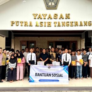 Jelang Tahun Ajaran Baru, Lapas Kelas I Tangerang Salurkan Bantuan Sosial Alat Tulis Sekolah
