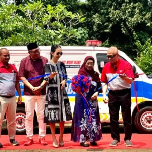 JNE dan TIKI Serahkan Bantuan Mobil Ambulans dan Jenazah untuk Kemanusiaan