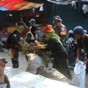Skala Besar! Kodim 0508/Depok Gelar Bakti Teritorial Prima Rayakan HUT TNI ke-80 di Pasar Kemirimuka yang Ramai