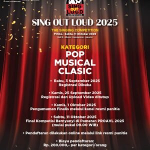 Sing Out Loud Meriahkan PRO AVL Indonesia 2025, Hadirkan Kompetisi Vokal Bergengsi dan Teknologi Hiburan Terkini
