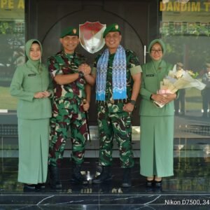 Kodim 0508/Depok Sambut Letkol Inf Triano Iqbal Lewat Tradisi Penerimaan Warga Baru