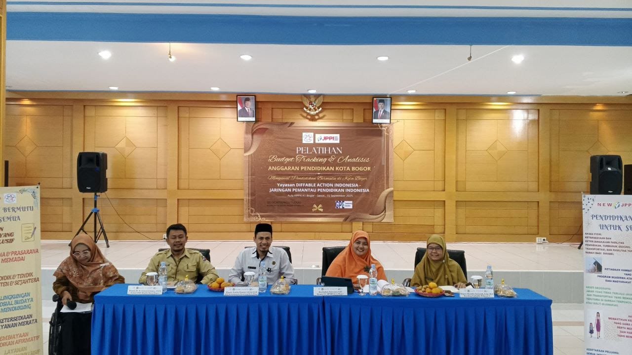 Pelatihan Budget Tracking dan Analisis Anggaran Pendidikan Dorong Akses Pendidikan Inklusif di Kota Bogor