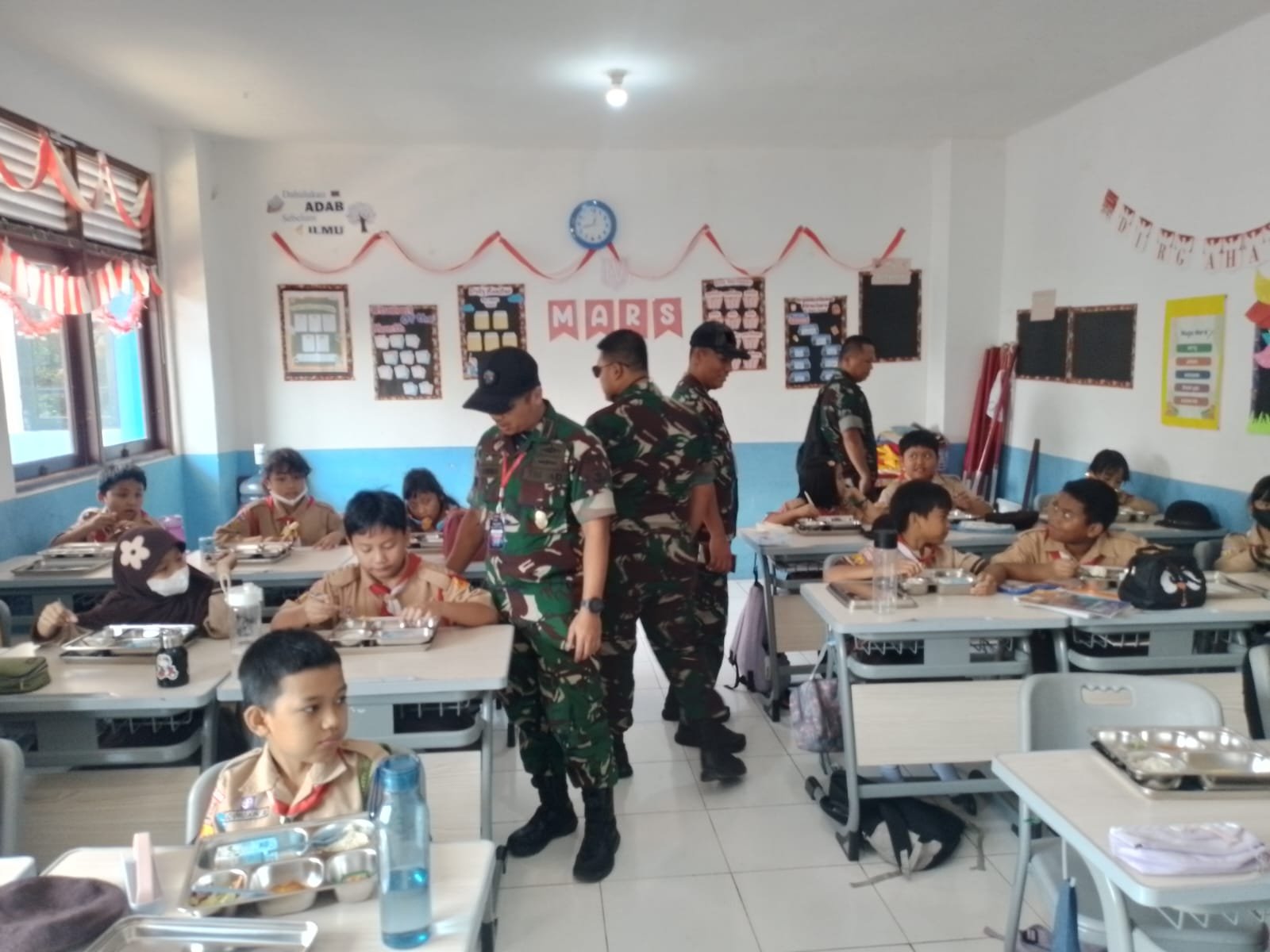 Pasis Seskoad Gelar Kunjungan Kerja Lapangan di Koramil Depok, Pelajari Fungsi Teritorial dan Program Pendidikan Gizi