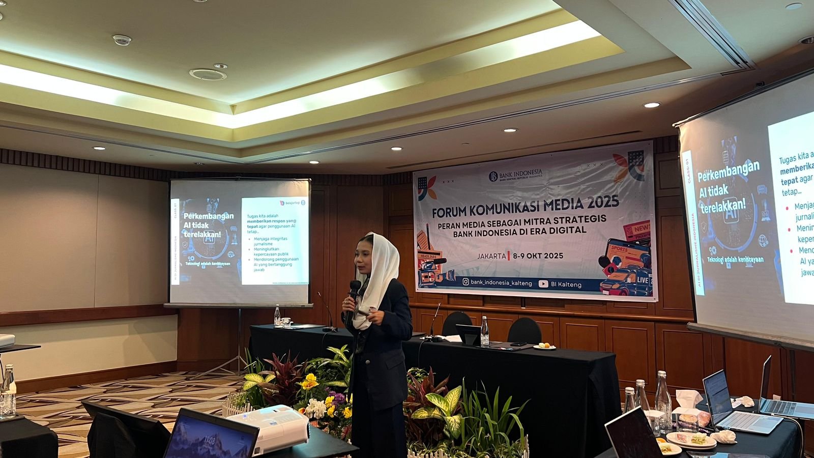 Forum Komunikasi Media 2025: BI Kalteng Dorong Pemanfaatan AI untuk Tingkatkan Jurnalisme Digital