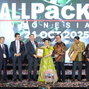ALLPACK INDONESIA 2025 Resmi Dibuka: 1.500 Peserta dari 30 Negara Hadirkan Inovasi Industri Global