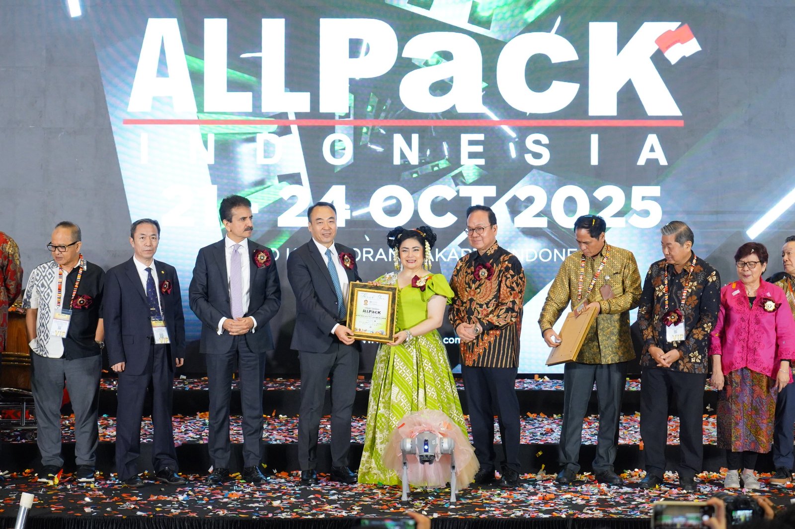 ALLPACK INDONESIA 2025 Resmi Dibuka: 1.500 Peserta dari 30 Negara Hadirkan Inovasi Industri Global