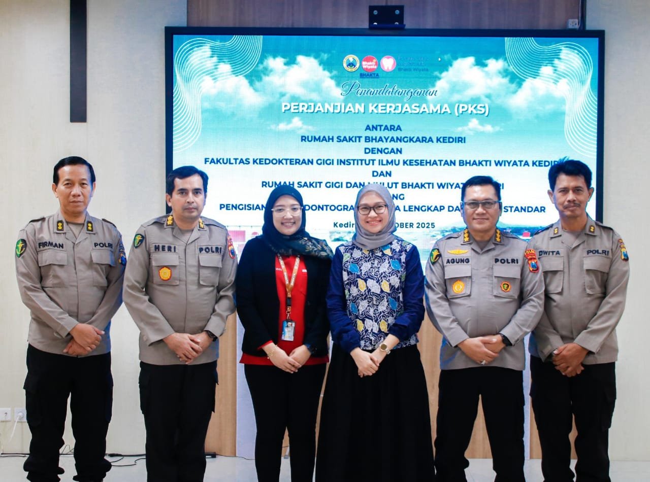 RS Bhayangkara Kediri Kerjasama Dengan FKG & RSGM Demi Identifikasi Korban