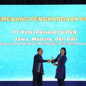 Program Desa Berdaya untuk Indonesia Berkelanjutan: PLN UIP2B Jamali Sabet Penghargaan Gold