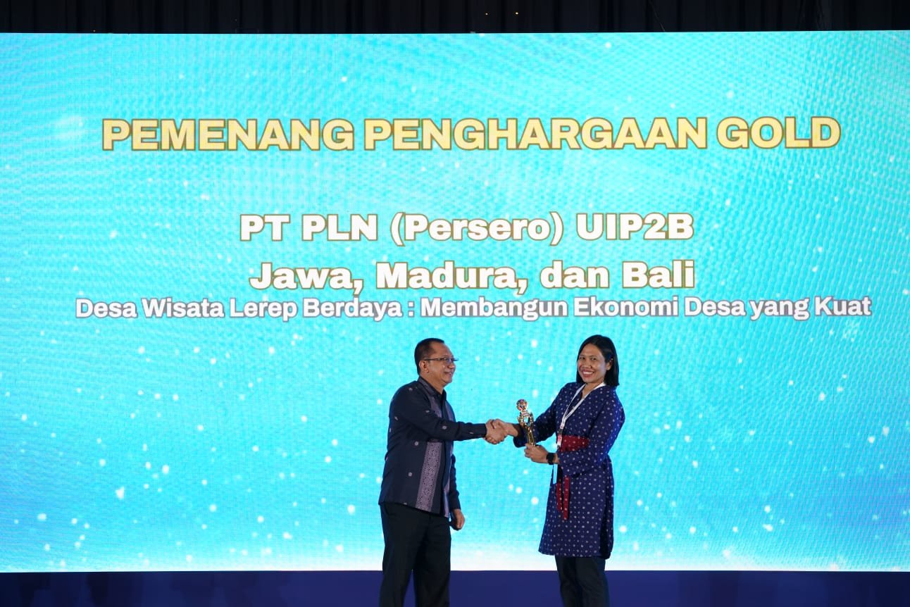 Program Desa Berdaya untuk Indonesia Berkelanjutan: PLN UIP2B Jamali Sabet Penghargaan Gold