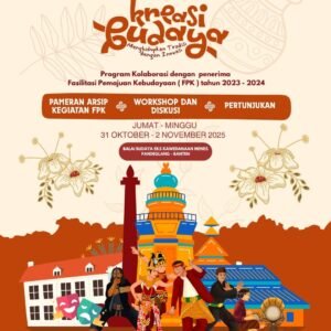 WhatsApp Image 2025-10-30 at 16.08.36 Sudin Kebudayaan Jaksel Mendukung Penuh Sanggar Binaannya Tampilkan Hikayat Beksi dan Topeng Blantek Di Balai Budaya Menes Pandeglang Banten