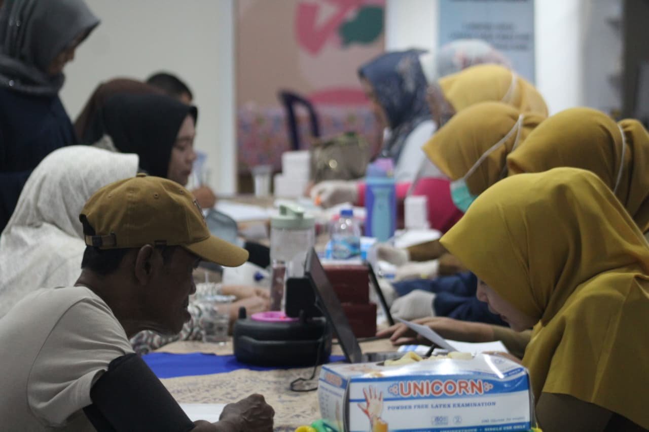 Merangkul dengan Kasih, Lapas Cilegon Gelar Pemeriksaan Kesehatan dan Pengobatan Gratis bagi Keluarga WBP