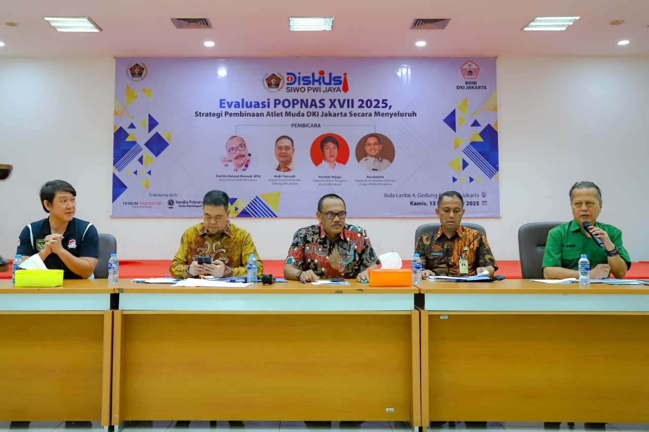 KONI DKI & Siwo PWI Jaya Rumuskan Arah Baru Pembinaan Atlet Pelajar