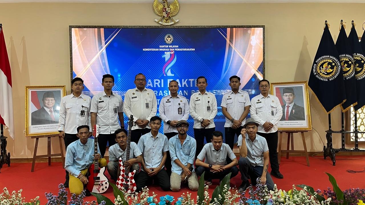 Pembinaan Berbuah Prestasi: Lagoond Band Warnai Perayaan Hari Bakti Kementerian Imigrasi dan Pemasyarakatan