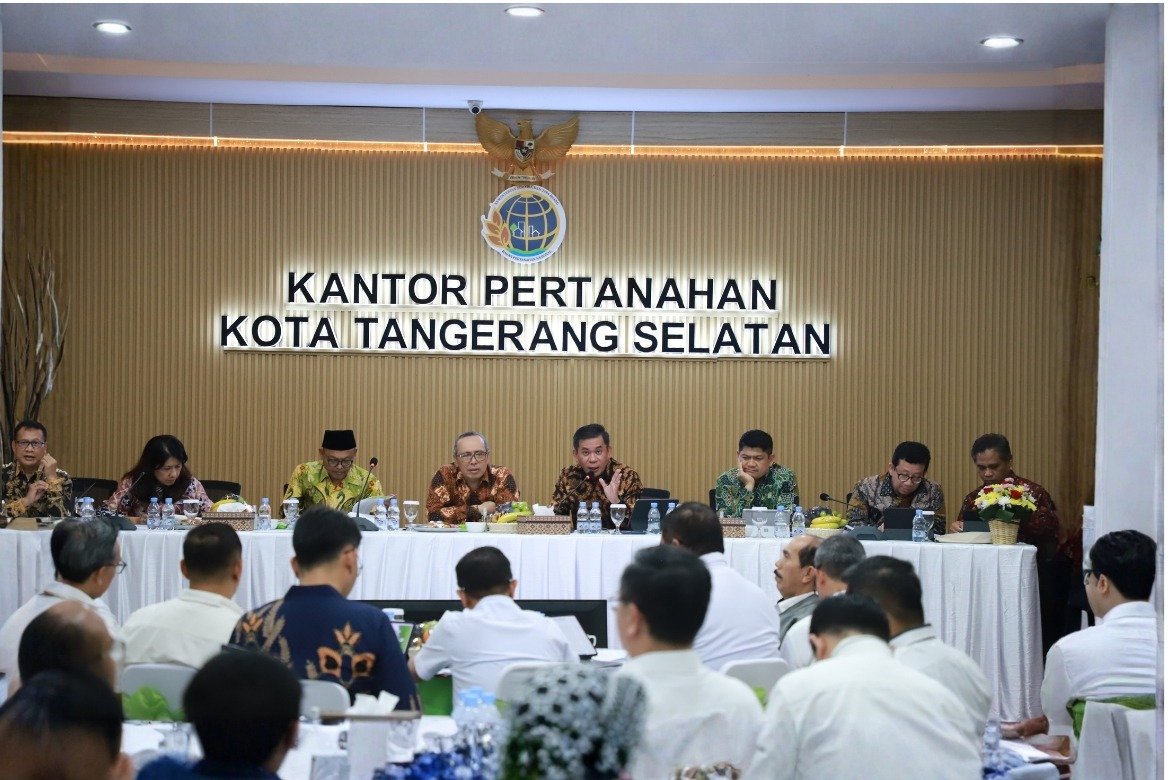 Pembinaan Tugas dan Fungsi (TUSI) dilingkungan Kanwil BPN Provinsi Banten dan Kantor Pertanahan oleh Tim I Kementerian ATR/BPN