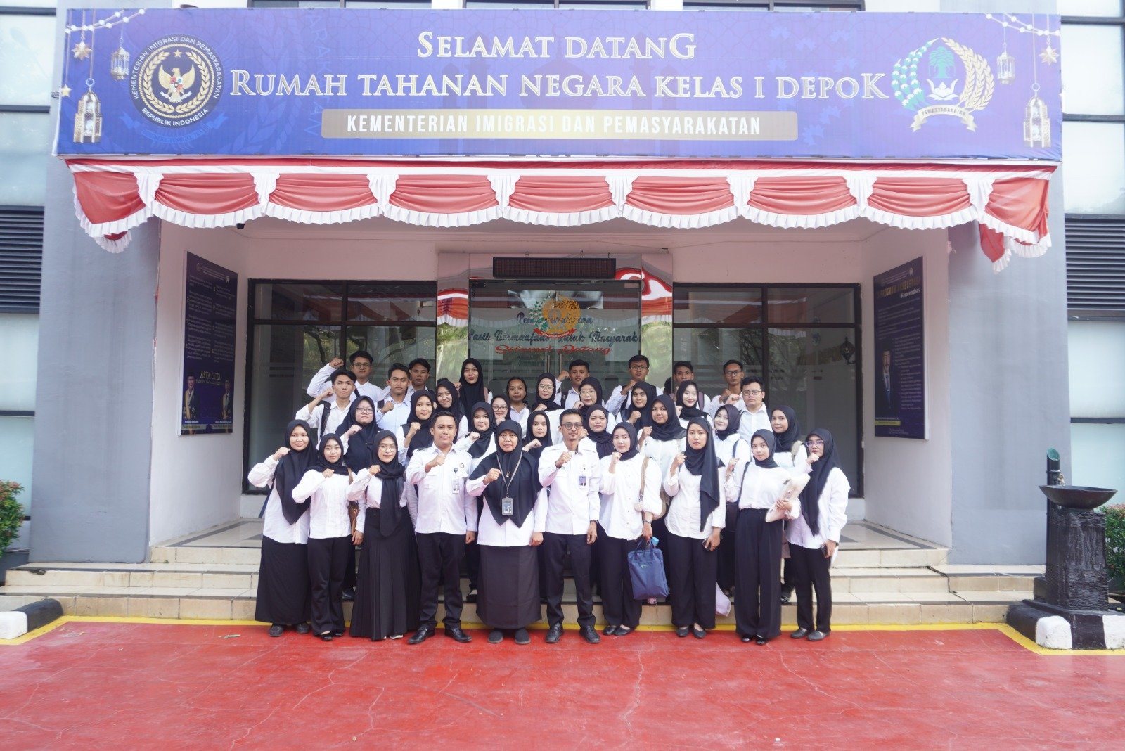 Rutan kelas I Depok terima 35 Peserta magang Program Kemnaker Batch 2