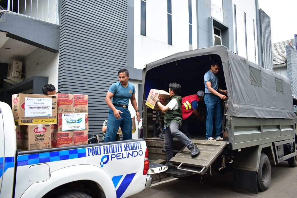 Respons Cepat Pelindo Tanjung Priok: Bantuan Logistik Disalurkan ke Wilayah Terdampak Bencana