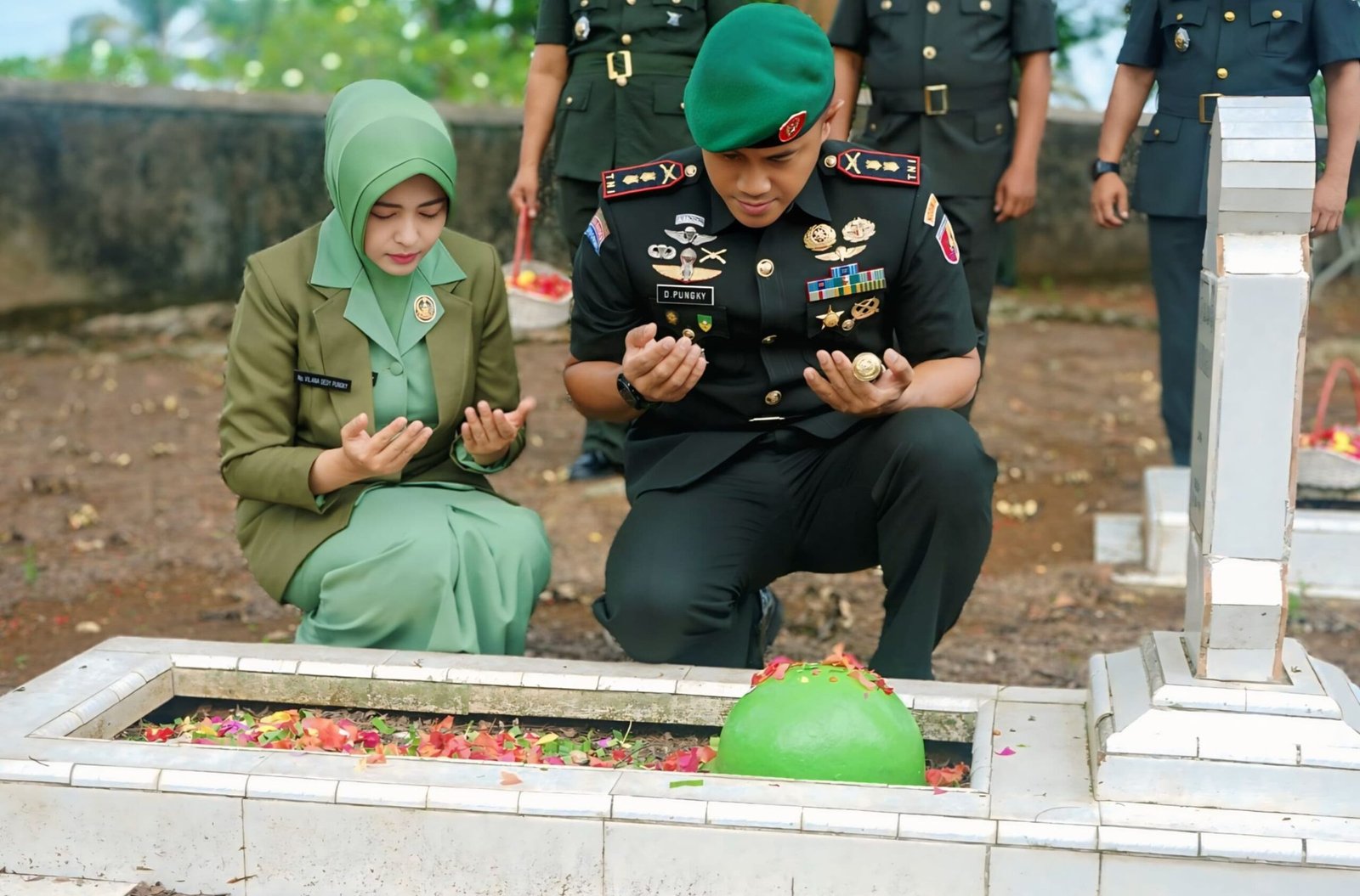 Dandim Pungky Pimpin Peringatan Hari Juang TNI AD