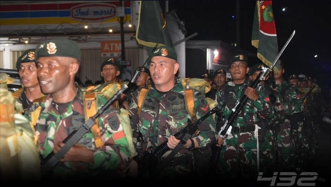 Yonif 432/WSJ Kostrad Siap Lewati Rute Peleton Beranting 2025, Semangat Juang Infanteri ada di Dalam Prajurit Waspada