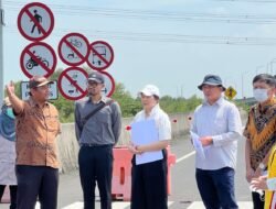 PT Akses Pelabuhan Indonesia Tinjau Lokasi Simpang JLLB - FOTL Surabaya