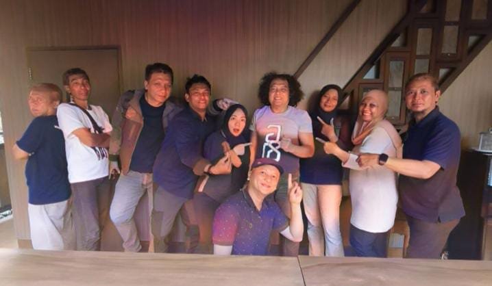 Rayakan Natal Deolipa Yumara Tetap Terima Silahturahmi Insan Pers