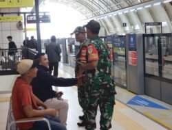 Hadir di Tengah Warga, Kodim 0504/Jaksel Jaga Jakarta Tetap Aman