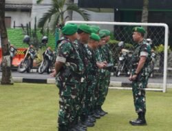 Kodim 0508/Depok Gelar Apel Pasukan Siaga Sambut Tahun Baru 2026