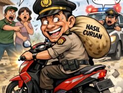 Polisi Curi Sepeda Motor Polisi Di Kantor Polisi Polres Deliserdang