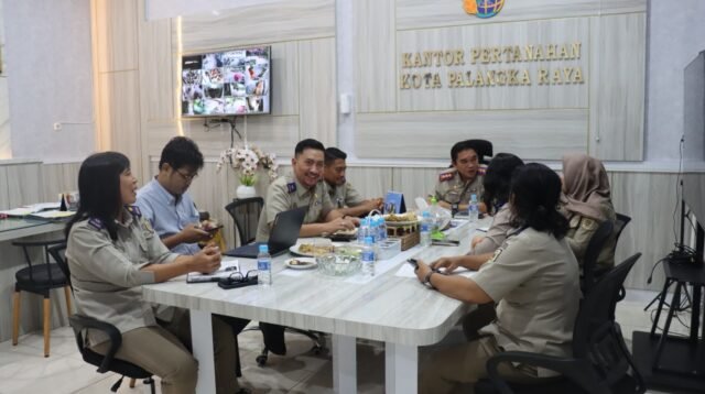 Kepala Kantor Pertanahan Palangka Raya Pimpin Pembentukan Tim ZI 2026