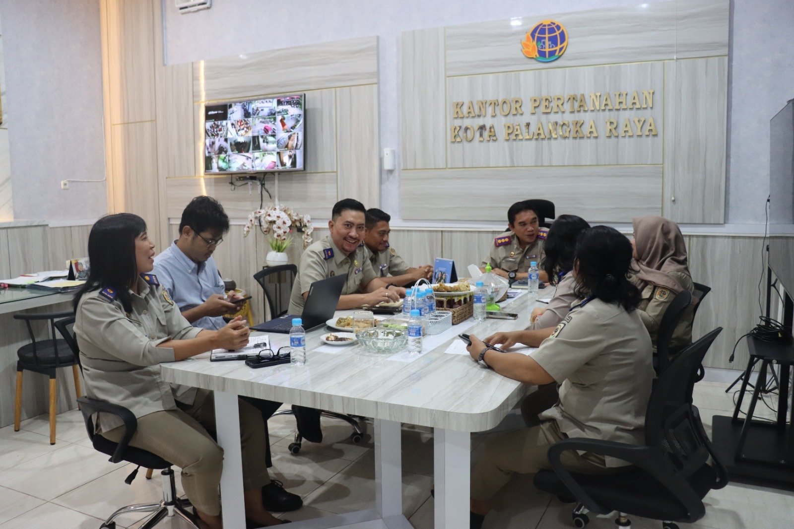 Kepala Kantor Pertanahan Palangka Raya Pimpin Pembentukan Tim ZI 2026