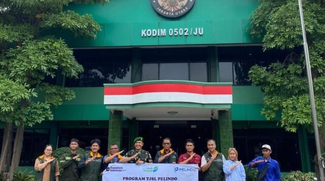 Pelindo Regional 2 Tanjung Priok dan Kodim 0502/JU Sinergi Salurkan Bantuan Banjir