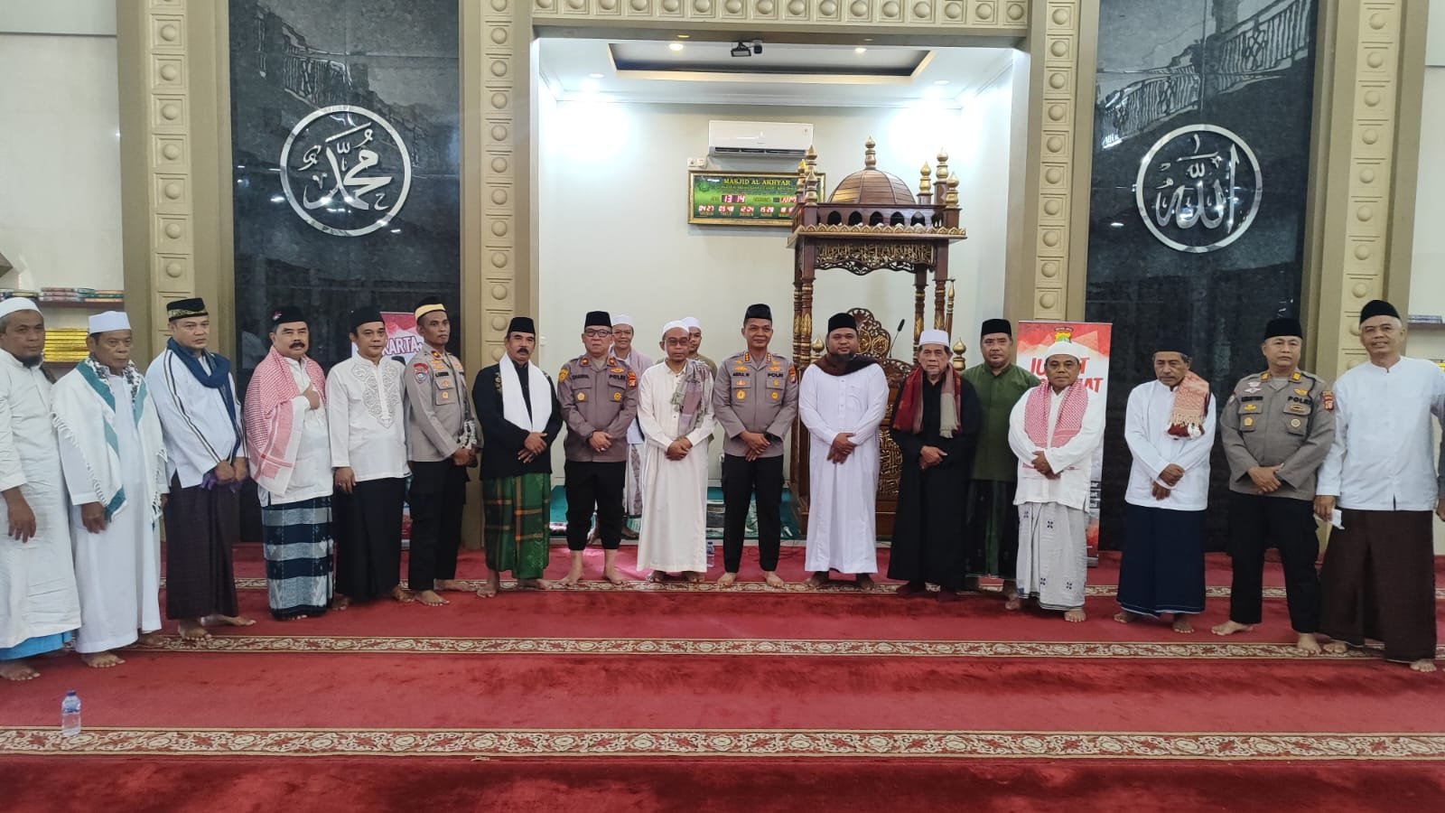 Jumat Keliling Kapolres Metro Depok di Cinere, Fokus Jaga Anak Muda dari Penyimpangan