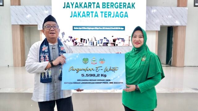 Dari Kepedulian Menjadi Aksi: Kodam Jaya dan DLH DKI Kelola 5,5 Ton Limbah Elektronik