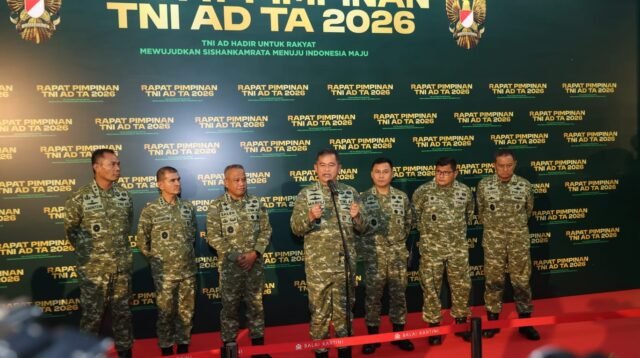 Rapim TNI AD 2026 Perkuat Sinergi Nasional dan Akselerasi Program Prioritas Pemerintah