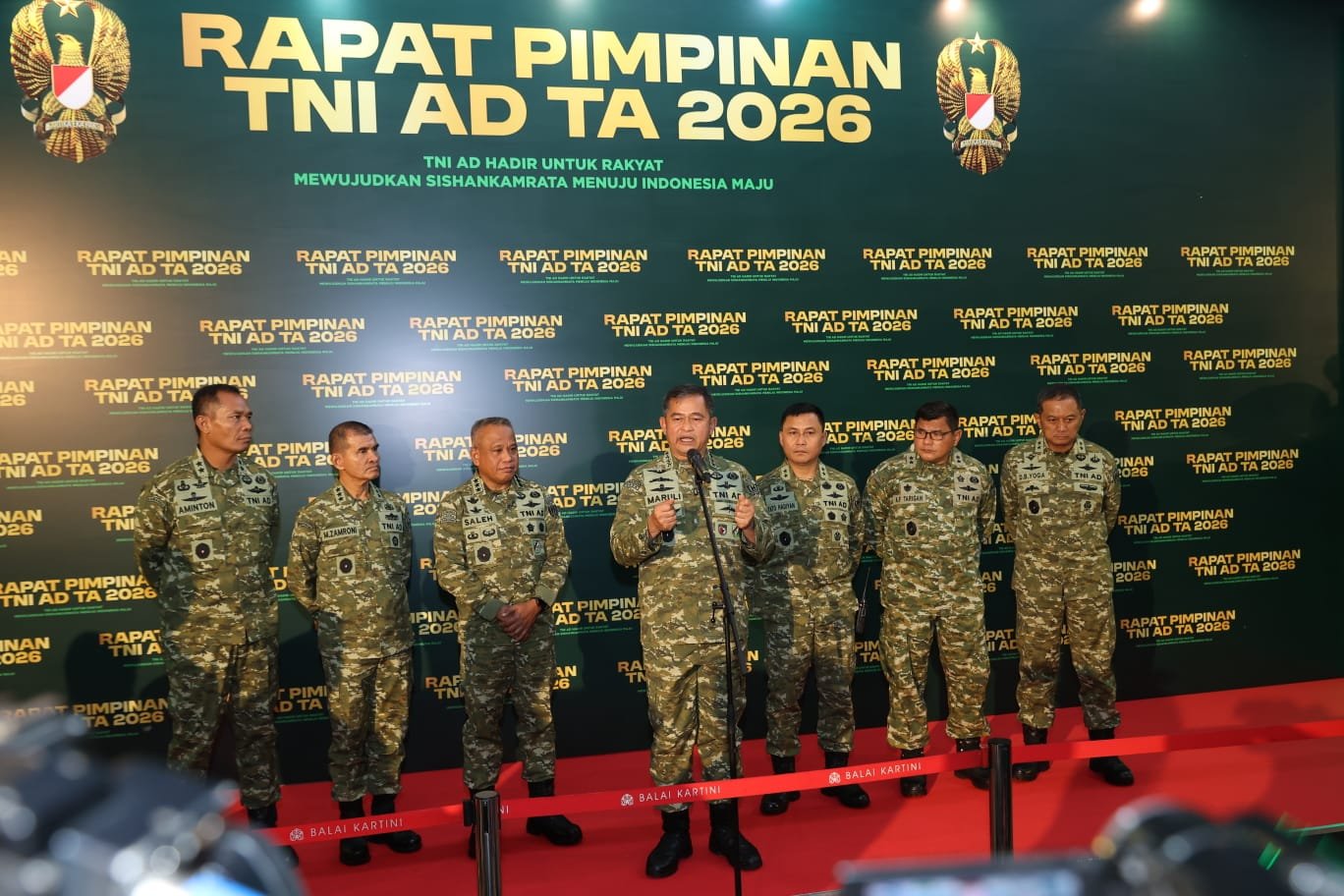 Rapim TNI AD 2026 Perkuat Sinergi Nasional dan Akselerasi Program Prioritas Pemerintah