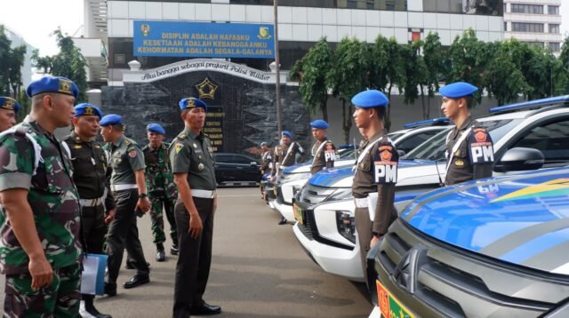 Pomdam Jaya Matangkan Persiapan Apel Gelar Operasi Gaktib dan Yustisi TNI 2026