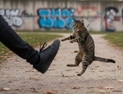 Viral Tendang Kucing hingga Tewas, Pensiunan ASN di Blora Resmi Jadi Tersangka