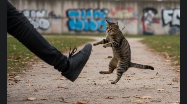 Viral Tendang Kucing hingga Tewas, Pensiunan ASN di Blora Resmi Jadi Tersangka