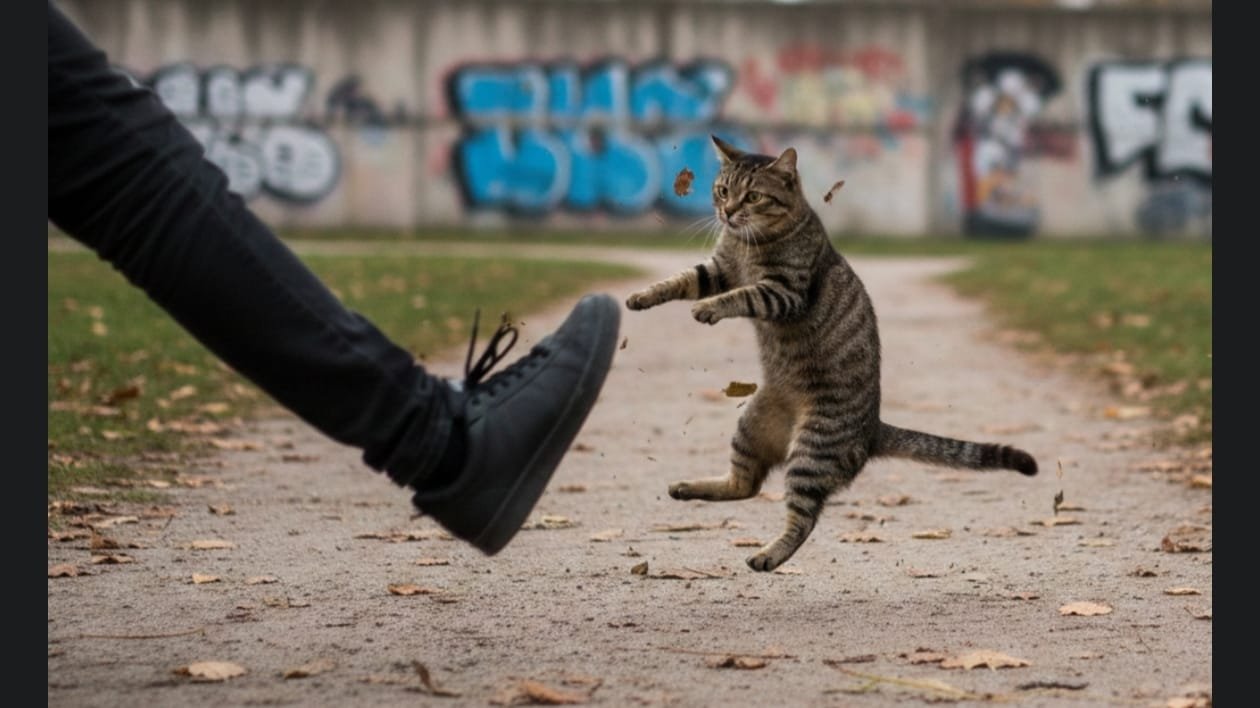Viral Tendang Kucing hingga Tewas, Pensiunan ASN di Blora Resmi Jadi Tersangka