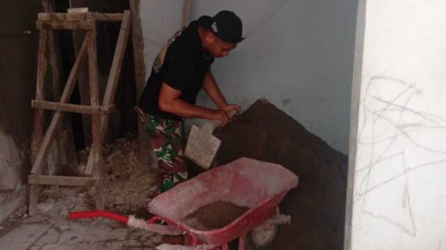 Sentuhan TMMD Bangkitkan Asa, Tiga RTLH di Cilodong Direhab Serentak