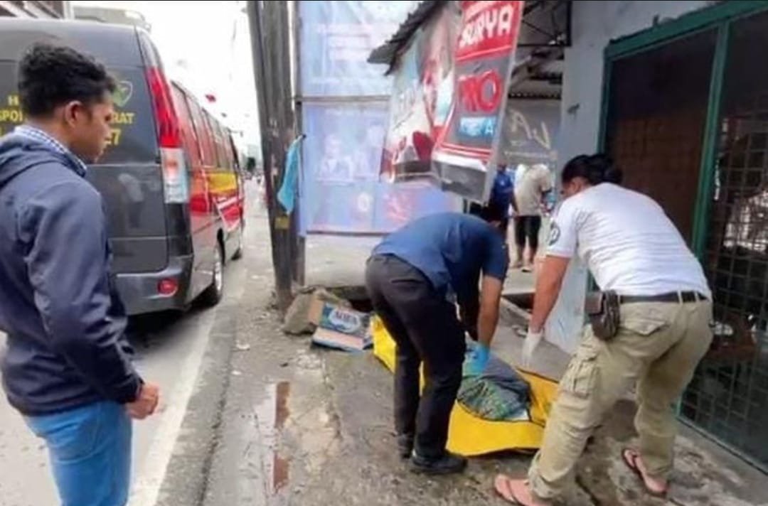 Warga Sei Kera Medan Digegerkan Penemuan Jasad Pria, Keluarga Tolak Autopsi