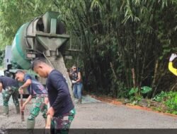 TMMD 44 Persen, Senyum Warga Mulai Terlihat di Ujung Jalan