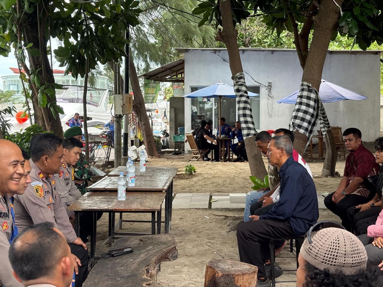 Kapolres Kepulauan Seribu Ajak Warga Sabira Perkuat Kamtibmas dan Call 110