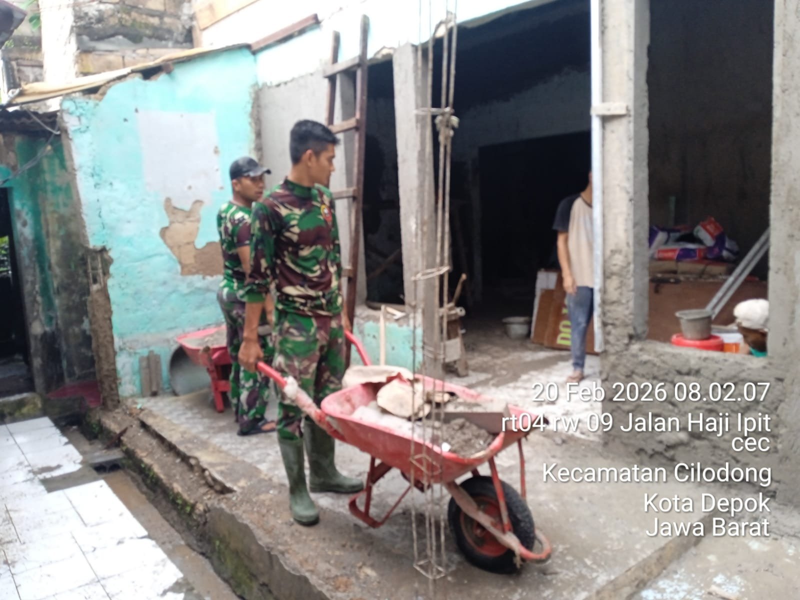 Rumah Ujang Fadilah Direhab, Progres RTLH TMMD Tembus 50 Persen