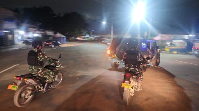 Maung Mengaum di Malam Beji, TNI-Polri Sikat Habis Potensi Gangguan Kamtibmas