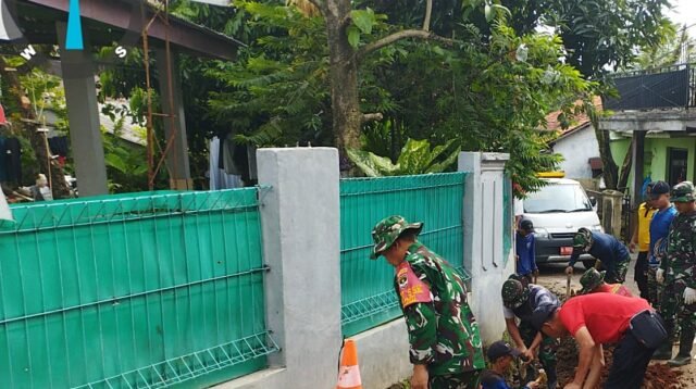 Pembangunan Drainase Nyaris Tuntas, TMMD Jadi Solusi Atasi Genangan Air