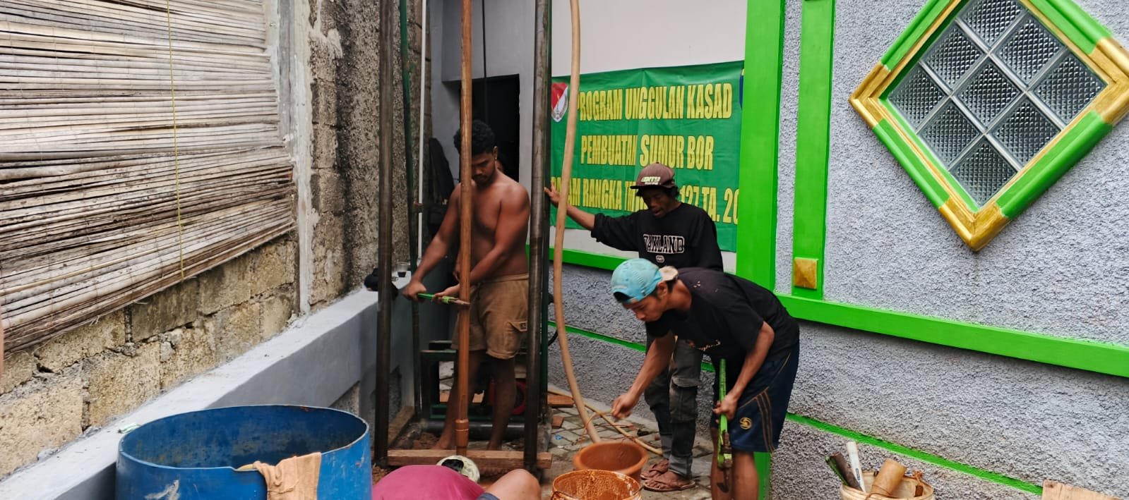 Di Bawah Langit Cerah, TMMD Kodim 0508/Depok Hadirkan Harapan Air Bersih untuk Warga