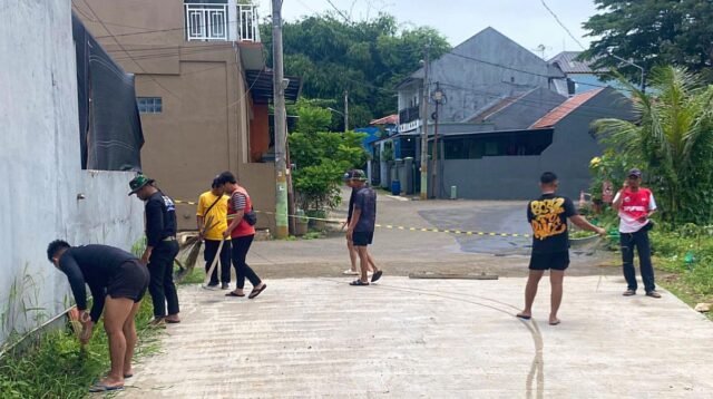 Pengerasan Jalan TMMD Depok Capai 94 Persen, Akses Warga GDC Segera Lancar