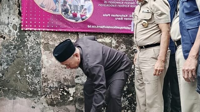 Peletakan Batu Pertama, Bedah Kawasan Pela Mampang Resmi Dimulai