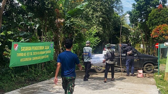 Pengerasan Jalan GDC Gardenia Capai 97 Persen, Satgas TMMD 127 Depok Percepat Penyelesaian
